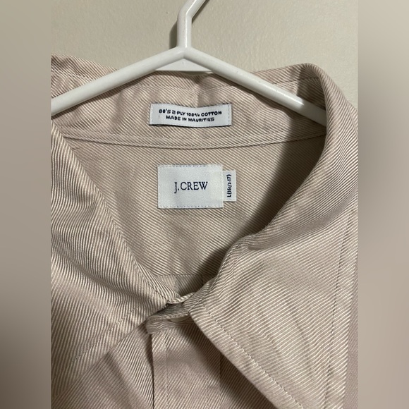 J. Crew 80’s 2 Ply 100% Cotton Dress Shirt - Picture 2 of 7